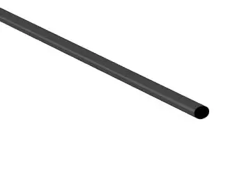 SHRINKABLE TUBE 2:1 - 2.4mm - BLACK - 1,2m - ( 50pcs) - Kutistemuovit - STB24BK - 1