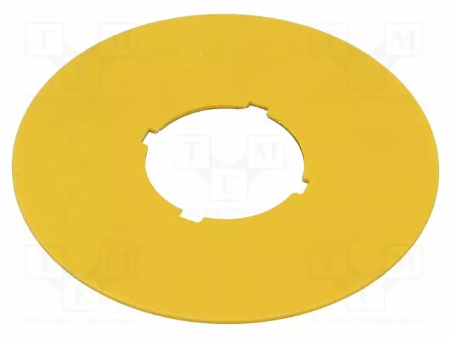 TIEDOTUSETIKETTI - 22MM - TURVANÄPPÄIMIIN - Taulukytkimien lisävarusteet - M22-XBK - 1