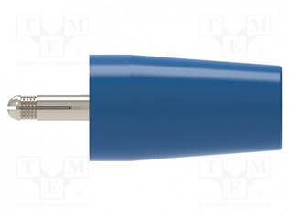LABORATORY CONNECTOR: 4MM BANANA - ADAPTER - 32A - BLUE - 40.4MM - Banaaniliittimet 4mm - SURB2112NI-BL - 1
