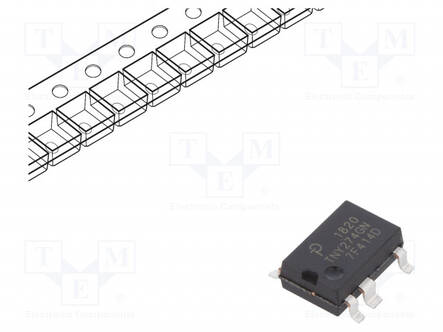 IC: PMIC - AC/DC SWITCHER,SMPS-OHJAIN - TULOJÄNNITE 85÷265V - SMD-8C - Jännitesäätimet - DC/DC piirit - TNY274GN-TL - 1