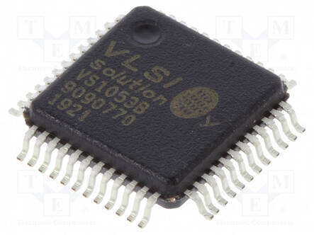 IC: RAJAPINTA - ÄÄNIKODEEKKI - I2S,SPI,UART - SMD - LQFP48 - Mikropiirit - muut liitäntäpiirit - VS1053B-L - 1