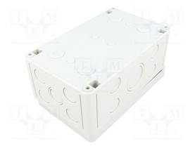 KYTKENTÄRASIA - X: 110MM - Y: 180MM - Z: 90MM - POLYSTYREENI - Kytkentärasiat - RK-418-K-L - 2