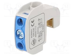 LIITIN: KISKO-114A - 690V - KOKOOJAKISKO - RUUVI TERMINAALI - 16MM2 - Kiskoliittimet - SBB16BL - 1