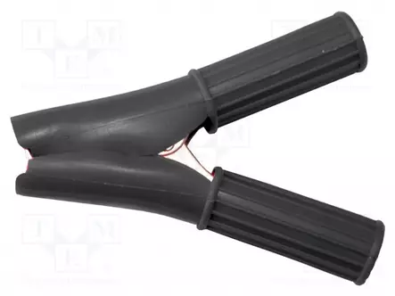 HAUENLEUKA - 50A - LEVITYSALUE: MAX.29MM - KOK.PIT: 79MM - MUSTA - Krokotiili klipsit - BU-46A-0L - 1