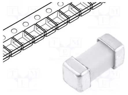 750MA - 125VAC - 125VDC - AIKAVIIVESULAKE - SMD 2410 sulakkeet - hitaat - 0452.750MRL - 1