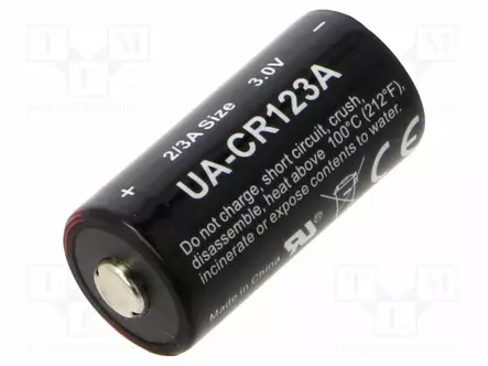 PARISTO: LITIUM - CR123A,CR17345 - 3V - 1600MAH - Ø17X34,5MM - Alkaliparistot - BAT-CR123AUL - 1