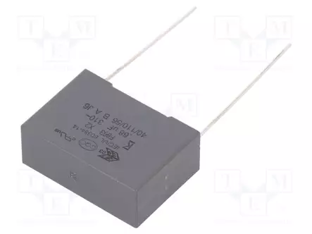 POLYPROPYLEENIKONDENSAATTORI - X2 - F863 - 0,68UF - 630VDC - 310VAC - Muovikondensaattorit - F863DN684K310ALW0L - 1