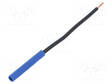 LABORATORY CONNECTOR: 4MM BANANA - SOCKET - 1KVDC - 32A - BLUE - 130MM - Banaanijatkoliittimet - LB6600NI-BL - 1