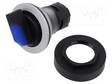 KIERTOKYTKIN - 22MM - ASENNOT: 1 - RIIPPUEN KEHYKSESTÄ - Taulukytkimet, standardi 22mm - RRJSTAL-BL - 1