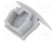 LED PROFIILIN PÄÄTYPALA - HOPEA - 10KPL - Profiilit LED nauhoille - GTV-ZASGLAXMIC-AL - 2