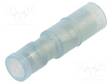 LIITIN: PYÖREÄ - NAARAS - Ø: 4MM - 2MM2 - PURISTETTAVA - ERISTETTY - Eristetyt liittimet - PC4020-F-BCL - 2
