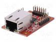 MODUULI: ETHERNET - PIN-LIITIN,RJ45 MAGNEETTSELLA SUOJAUKSELLA - Kehityspaketit - muut - WIZ750SR-TTL - 1