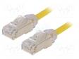 PATCH KAAPELI - F/UTP,TX6A-28™ - CAT: 6A - RAUTACU - 5M - LSZH - 28AWG - RJ45 Ethernet kaapelit - STP28X5MYL - 1