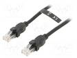 PATCH KAAPELI - U/UTP - CAT: 6 - RJ45-PISTOKE,MOLEMMIN PUOLIN - CU - RJ45 Ethernet kaapelit - IBBBL - 1