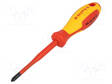 SCREWDRIVER: INSULATED - PHILLIPS - PH2 - BLADE LENGTH: 100MM - 1KVAC - Ruuvimeisselit ja sarjat - KNP.982402SL - 1