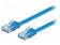 PATCH CORD - U/UTP - 6 - CU - PVC - SININEN - PIT: 10M - 32AWG - RJ45 Ethernet kaapelit - F.UUTP6-CU-100BL - 1