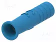 LABORATORY CONNECTOR: 2MM BANANA - SOCKET - 10A - 30VAC - 60VDC - BLUE - Banaanijatkoliittimet - PJP209-BL - 3