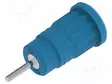 LABORATORY CONNECTOR: 4MM BANANA - SOCKET - 36A - BLUE - INSULATED - Banaanijatkoliittimet - PJP3287-BL - 1