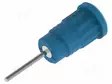 LABORATORY CONNECTOR: 4MM BANANA - SOCKET - 36A - BLUE - INSULATED - Banaanijatkoliittimet - PJP3289-BL - 1