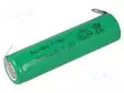 AKKU: NI-MH - 7/5A,7/5R23 - 1,2V - 3800MAH - JUOTOSLEVYT - Ø16,6X68MM - Akut - ACCU-75A-3800-BL - 1
