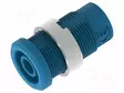 LABORATORY CONNECTOR: 4MM BANANA - SOCKET - BLUE - M3 HOLE - Banaanijatkoliittimet - PJP3273-C-BL - 2