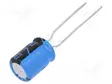 ELEKTROLYYTTIKONDENSAATTORI - THT - 100UF - 50VDC - Elektrolyyttikondensaattorit - pysty - ZRC00PB1011HTFL - 1