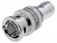 LIITIN: BNC - PISTOKE - UROS - LUKITTAVA MUTTERILLA - 75OHM - B1855A - BNC liittimet - 1855ABHDL - 1