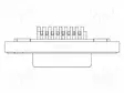 CONNECTOR: D-SUB HD - PIN: 44 - SOCKET - DATA TRANSFER - STRAIGHT - D liittimet - 1731100100-MOL - 1
