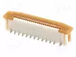 LIITIN: FFC/FPC - FFC/FPC liittimet rasteri 0,5mm - 525592234-MOL - 1