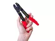 LOW-COST CRIMPING TOOL 8'' FOR FAST-ON CONNECTORS - Ruuvipuristimet ja puristimet - 3696L - 2
