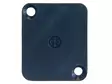 NEUTRIK - DUMMY PLATE TO COVER D-CONNECTOR CUTOUTS - BLACK - XLR liittimet ja tarvikkeet - DBA-BL - 1