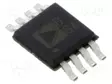OPERAATIOVAHVISTIN - 10MHZ - CH: 2 - ±1,35÷2,75VDC,2,7÷5,5VDC - Operaatiovahvistimet - SMD - AD8606ARMZ-REEL - 1