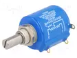 POTENTIOMETRI: AKSIAALINEN - 2KOHM - 2W - ±3% - 6,35MM - LINEAARINEN - IP65 - Lankapotentiometrit - 3500S-2-202L - 1