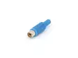 RCA PLUG FEMALE BLUE, Ø4mm - Plugit ja jakit - CA054BL - 1