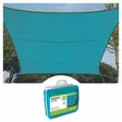 SHADE SAIL - SQUARE - 3.6 x 3.6 m - COLOUR: SKY BLUE - Piha ja terassikalusteet - GSS4360BL - 1