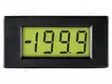 VOLTTIMITTARI - DIGITAALINEN,ASENNUS-VDC: 0÷200MV - PANEELIASENNETTAVA - Digitaaliset paneelimittarit - DPM2AS-BL - 3