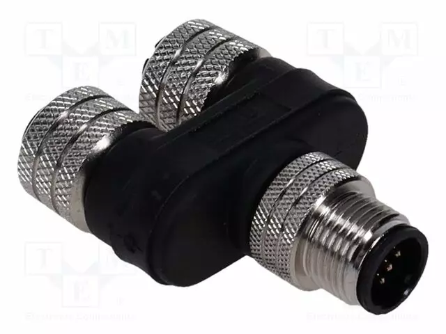 LIITIN: M12 - M12 liittimet - 1200685071-MOL - 1