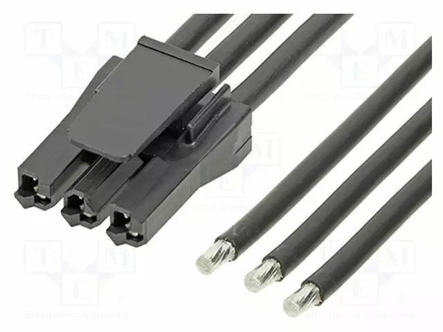 CONNECTOR: WIRE-BOARD - FEMALE - DATA - INOM: 34A - 600V - PIN: 3 - 7.5MM - Signaaliliittimet rasteri 7,50mm - 2160111032-MOL - 1