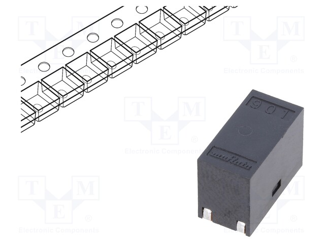 KURISTIN - R: 8,5MOHM - Z: 900OHM - 14UH - SMD - 100VDC - 6A - 10MHZ - Häiriönpoistosuotimet SMD - PLT10HH9016R0PNL - 1