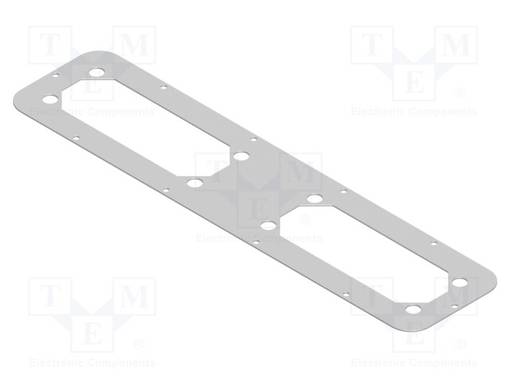 ADAPTERI - TERÄS - KAAPELEIDEN LÄPIVIENTILEVY - Koteloiden lisätarvikkeet - NSYTLF2FL - 1