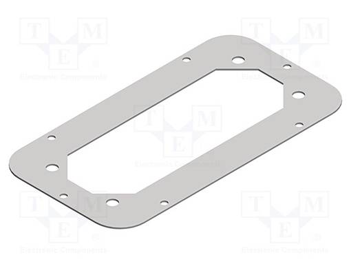 ADAPTERI - TERÄS - KAAPELEIDEN LÄPIVIENTILEVY - Koteloiden lisätarvikkeet - NSYTLFFL - 1