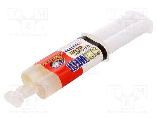 EPOKSILIIMA - LÄPINÄKYVÄ - RUISKE A JA B AINESOSIEN KANSSA - 24ML - Liimat - SILVWELD24ML - 1