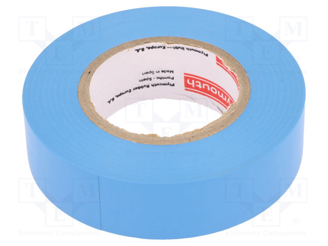 ERISTYSTEIPPI - W: 19MM - L: PAKS.: 0,15MM - SININEN - Eristysteipit ja -nauhat - PLH-N12-19-20BL - 1