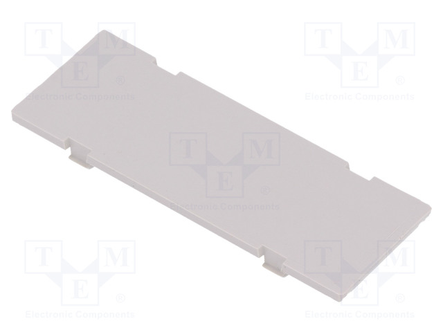 ETUPANEELI - ILMAN KEHYSTÄ,VARREN KANSSA - 1M MODULBOX XTS - DIN kiskokotelot - IT-P15010201F.BL - 1