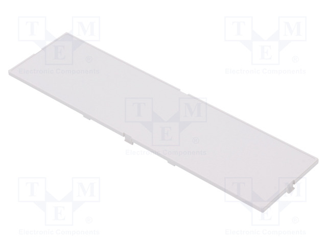 ETUPANEELI - KEHYKSELLÄ,VARREN KANSSA - HARMAA - DIN kiskokotelot - IT-P05090201P.BL - 1