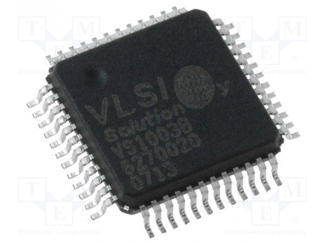 IC: RAJAPINTA - ÄÄNIKODEEKKI - SPI,UART - SMD - LQFP48 - Mikropiirit - muut liitäntäpiirit - VS1003B-L - 1