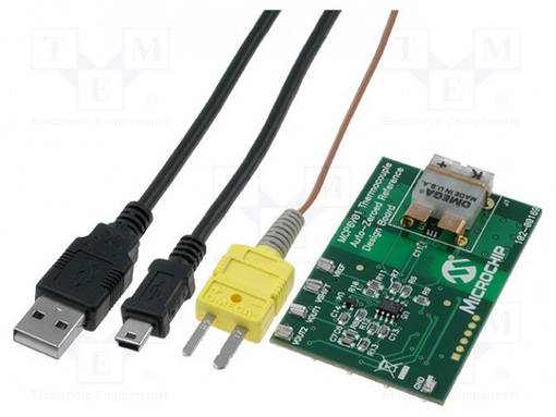KEHITYSALUSTA - MICROCHIP - OHJELMISTO: SETISSÄ - KOMPONENTIT: MCP6V01 - Microchip kehityspaketit - MCP6V01RD-TCPL - 1
