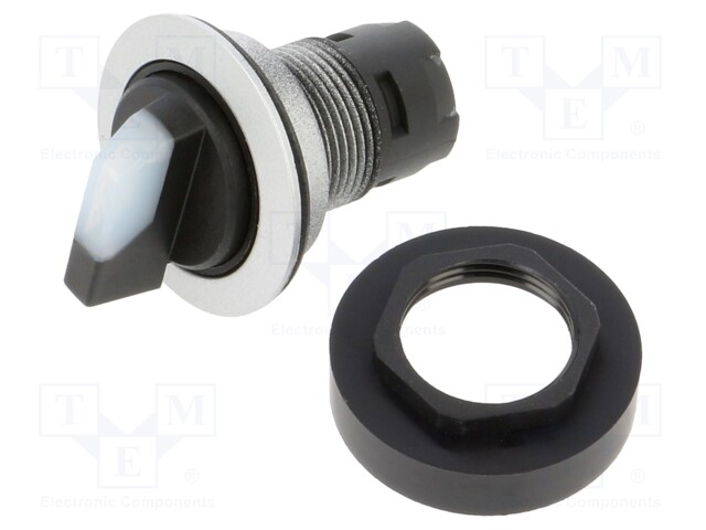 KIERTOKYTKIN - 22MM - ASENNOT: 1 - RIIPPUEN KEHYKSESTÄ - Taulukytkimet, standardi 22mm - RRJSTBL-KL - 1