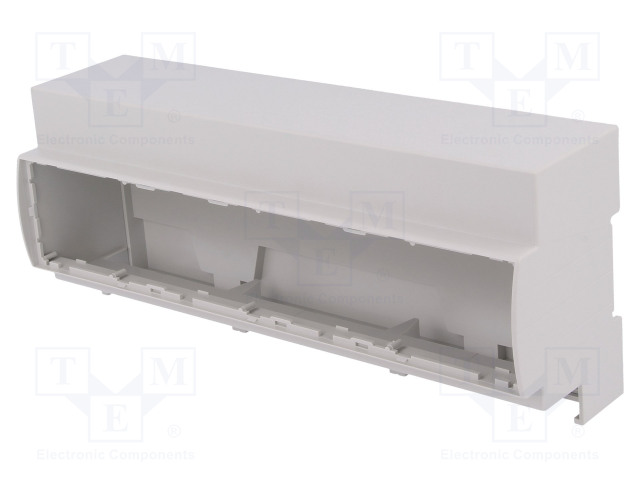 KOTELO: DIN-KISKOLLE - Y: 91MM - X: 213MM - Z: 62MM - HARMA - MOD.MÄÄRÄ: 12 - DIN kiskokotelot - IT-25.1206000.BL - 1