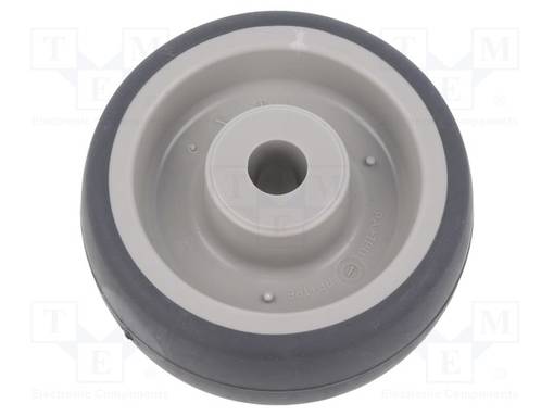 KULJETUSPYÖRÄ - Ø: 80MM - W: 30MM - DYN.KUORM: 700N - RULL.KUORMA: 700N - Kuljetuspyörät - RE.G1-080-RBL - 1